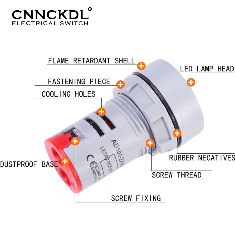 22 мм Квадратный Круглый Защитная Пленка Диапазон Измерения Цифровой Дисплей Электричество Герц Частотомер Индикатор Сигнала 0-99 Гц