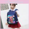 Adorable Cartoon Backpack For Kids Durable Oxford Fabric Large Capacity School Bag