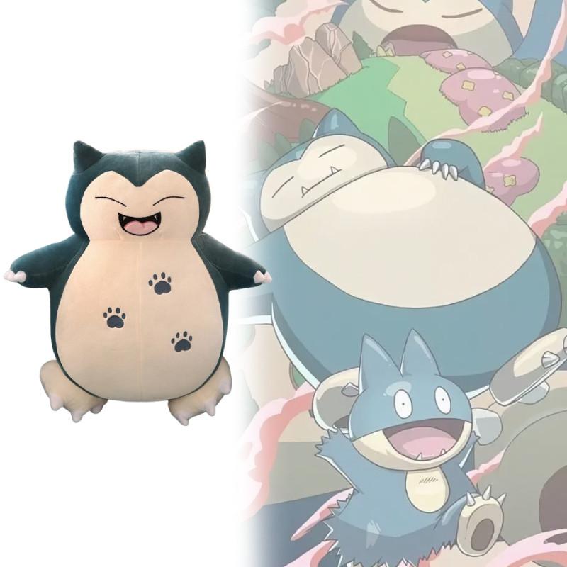 Pokmon Snorlax Plush Toy With Super Soft Crystal For Kid And Collectors