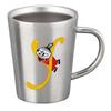 Moomin Stainless Steel Retains Heat and Cools Diameter 9 X Initial Birthday Miscellaneous Made In Mug, Heat-resistant, Slowly, Double-walled, 360ml,