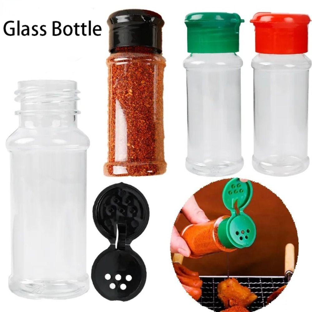 Прозрачная бутылка для шейкера для приправ, стеклянная бутылка, баночка для приправ, банка для хранения специй, кухня