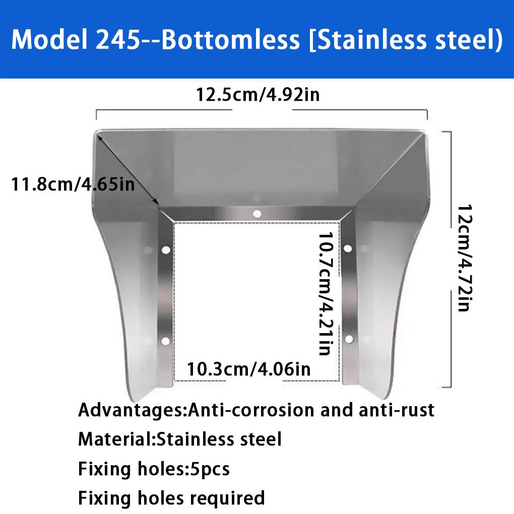 Накладка на выключатель, водонепроницаемая крышка из нержавеющей стали, стальная водонепроницаемая крышка, водонепроницаемая крышка, крышка, крышка, крышка из нержавеющей стали,