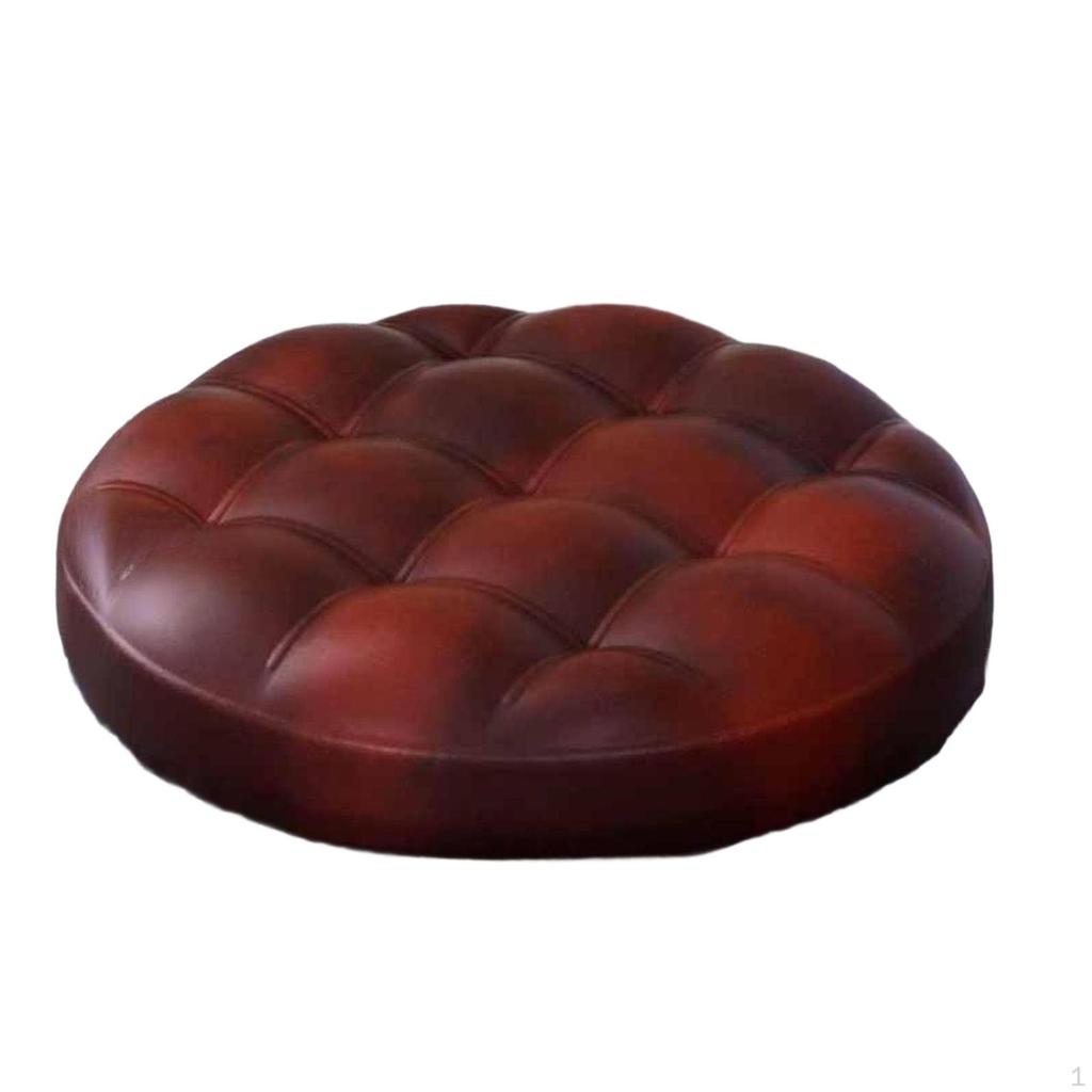Bar Stool Cushion, Round Padded Waterproof Swivel Cushion for Home And Dining Room.