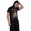 Spiral Direct Unisex Adult Cry Of The Wolf Back Print T-Shirt