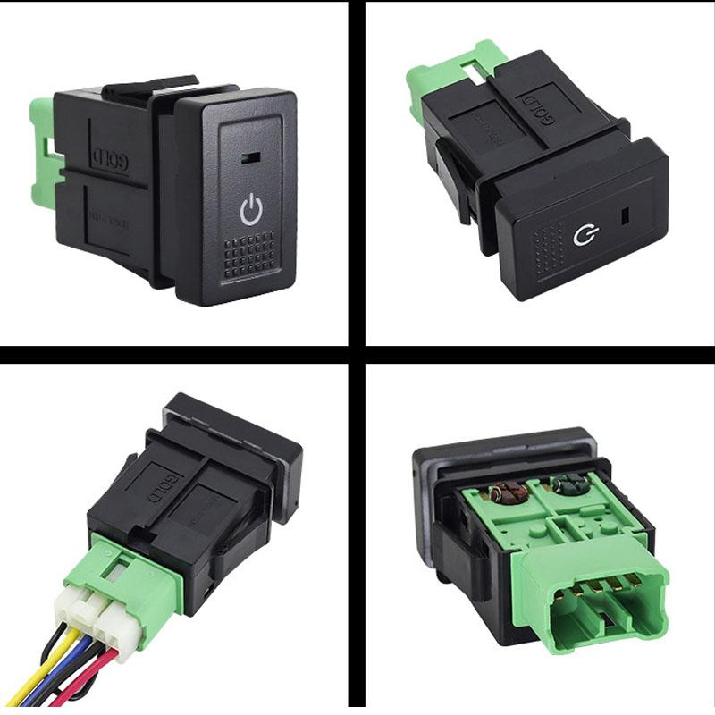 1 шт., музыкальный рекордер, монитор, динамик, радар, датчик парковки, передняя противотуманная фара, кнопка включения прожектора для Suzuki, новый Tianyu