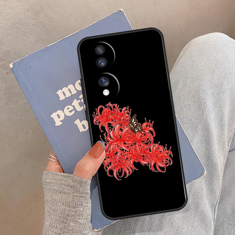 Чехол Lycoris radiata для Honor Magic 8 7 6 5 Pro Чехол для Honor 400 200 X9c X9b X9a X8a X8b 50 70 90 Lite