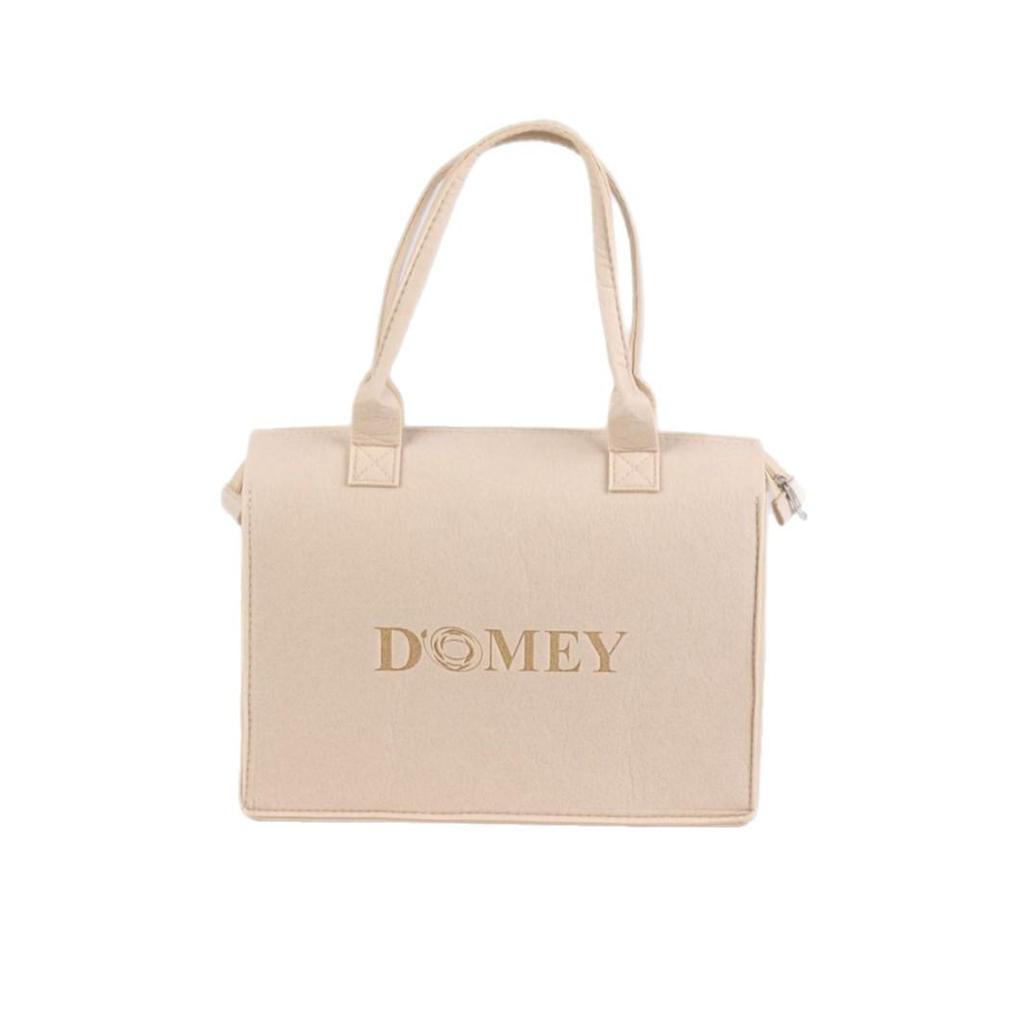 Фетровая сумка-тоут в стиле инфлюенсера Xiaohongshu: Модная, Простая, Сумка-сувенир большой вместимости