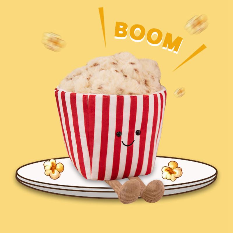 Игрушка Плюшевый Брелок Попкорн Для Детских Праздничных Подарков Кукла Мягкая