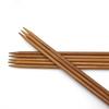 36PCS 18 Size Carbonized Bamboo Crochet Single Pointed Knitting Needles Sweater Needle with A Full Set of Beads