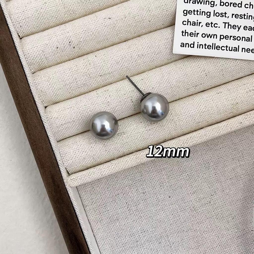 «Серьги-иглы Майяра 925»: "Янтарный жемчуг в стиле ретро для осени/зимы"