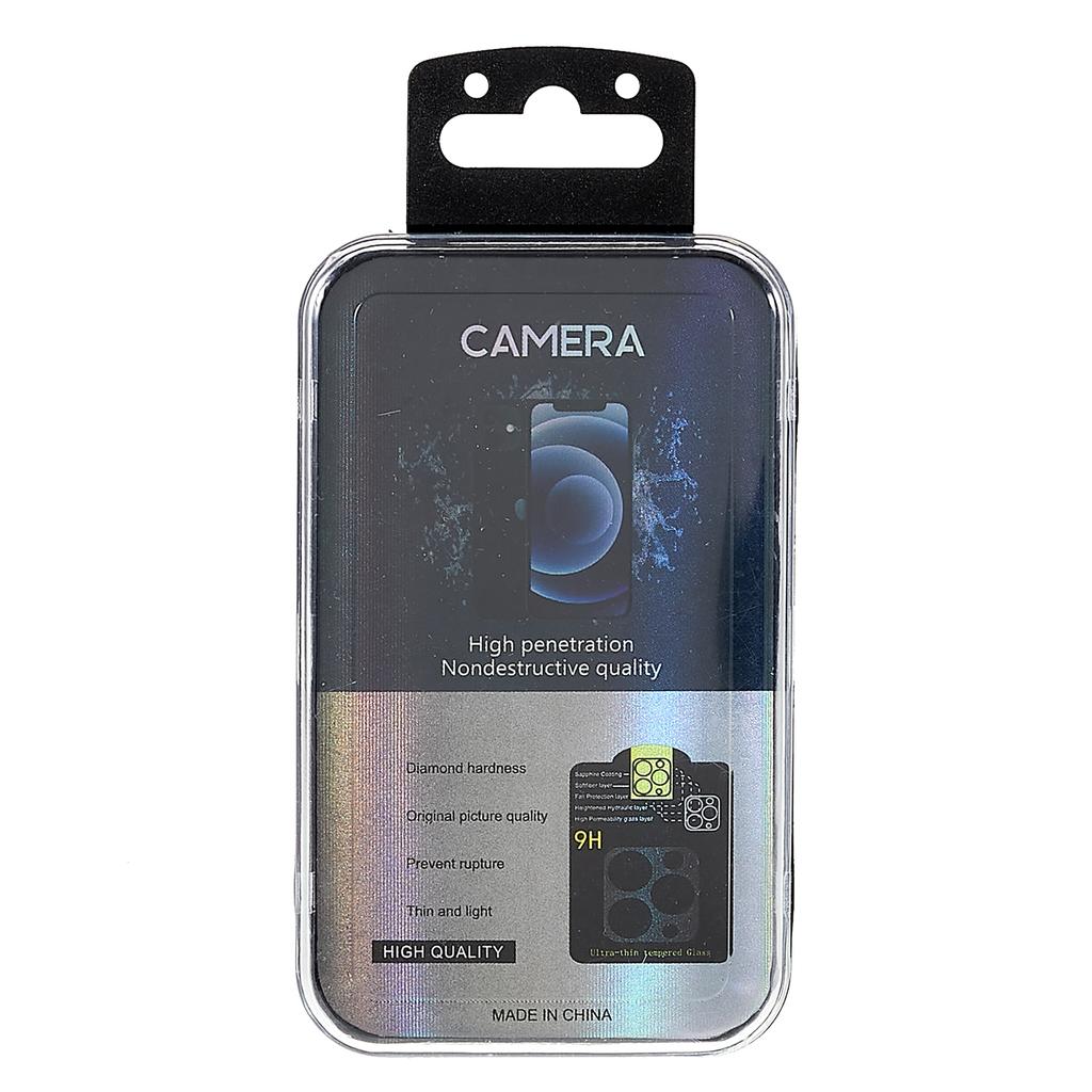 Для iPhone 14 Pro 6,1 дюйма/14 Pro Max 6,7 дюйма Защитное стекло для объектива камеры HD Прозрачное с полной кромкой