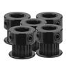 5pcs 6mm Width 2GT Aluminum Timing Belt Pulley Gear 20 Teeth for 3D Printer (8mm Bore)