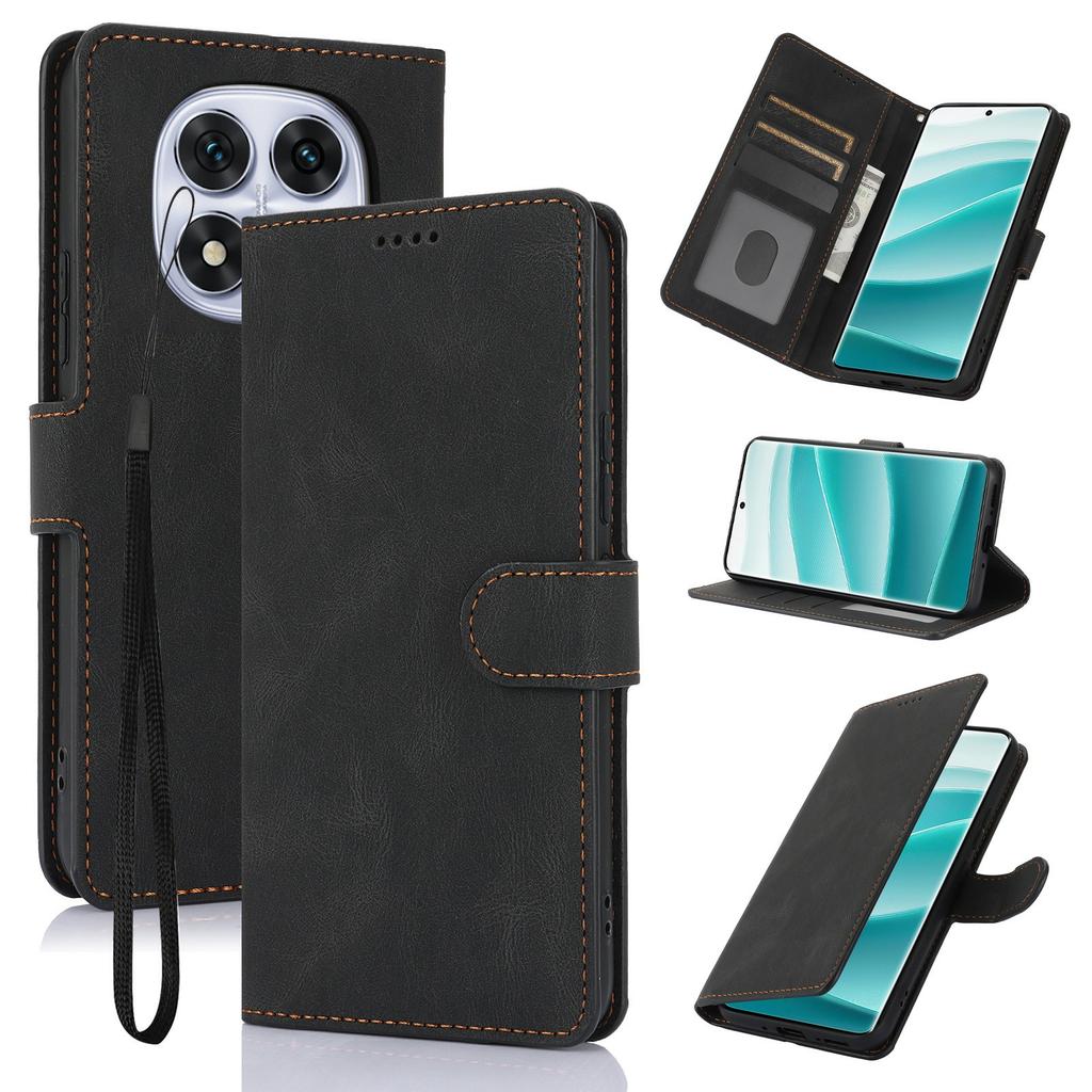 For Xiaomi Poco M8 Pro 5G/Redmi Note 15 Pro+ 5G (Global) Case PU Leather Phone Cover with Wallet Stand