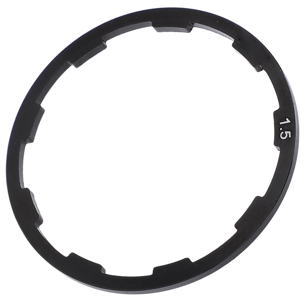 1pcsset 1.5mm Bicycle Grooved Hub Washer Aluminum Alloy Mountain Bike Flywheel Cassette Spacers