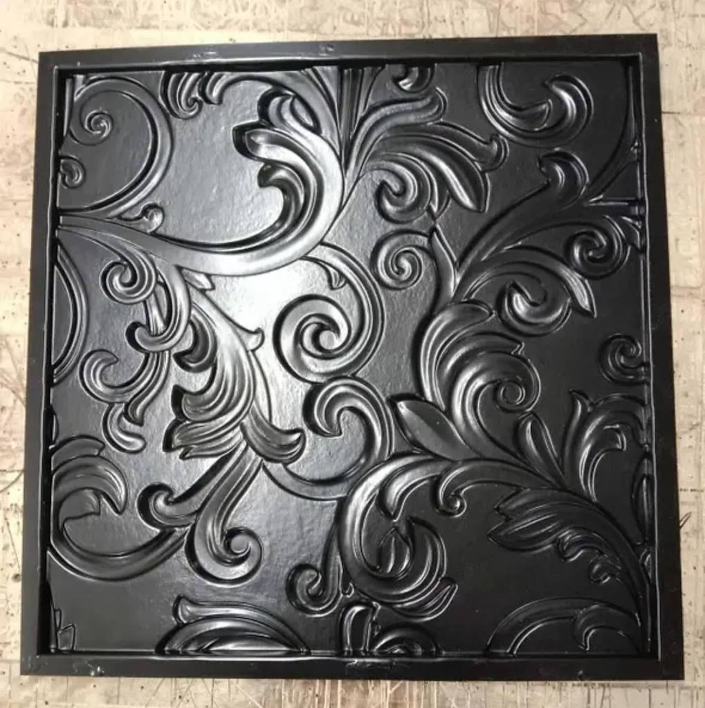 Plastic Mold for the Manufacture of 3d Panel "Art"(3D Mold for Decorative Wall Panels for Gypsum and Concrete) Wall Decor.