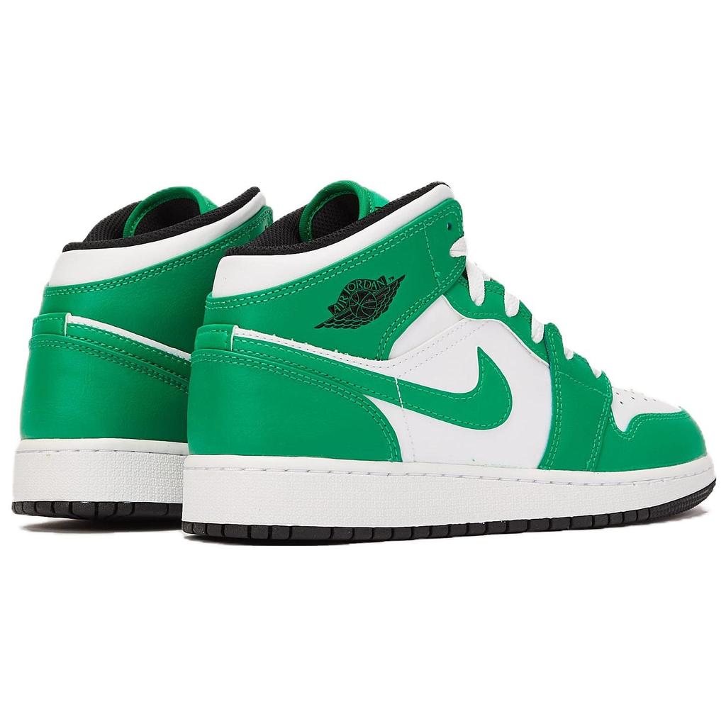 (GS) Air Jordan 1 Mid  'Lucky Green' Kids' DQ8423-301