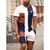 3D Printed Men's Summer Everyday Street Men's Short-sleeved T-shirt And Shorts Set Outdoor Beach Short Urban Fashion Set