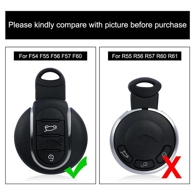 Car Keycase Key Chain With Tool For Mini Cooper F55 F56 F57 F54 F60 Alloy Material Car Key Cover For Mini Cooper Key Accessorie