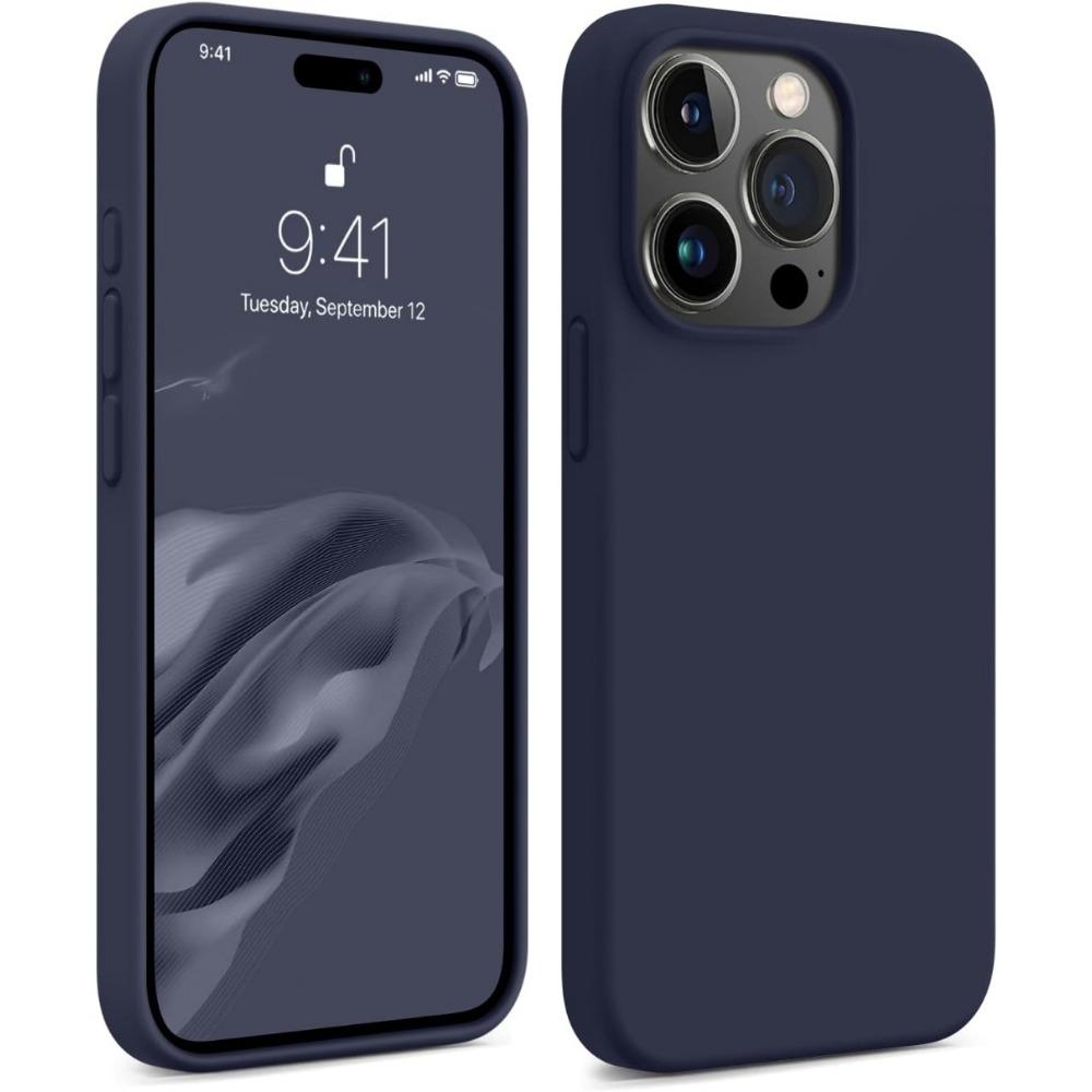 Модный жидкий силиконовый чехол для Apple iPhone 16 Pro Max 15 14 13 12 11 Full Soft Armor противоударный защитный чехол