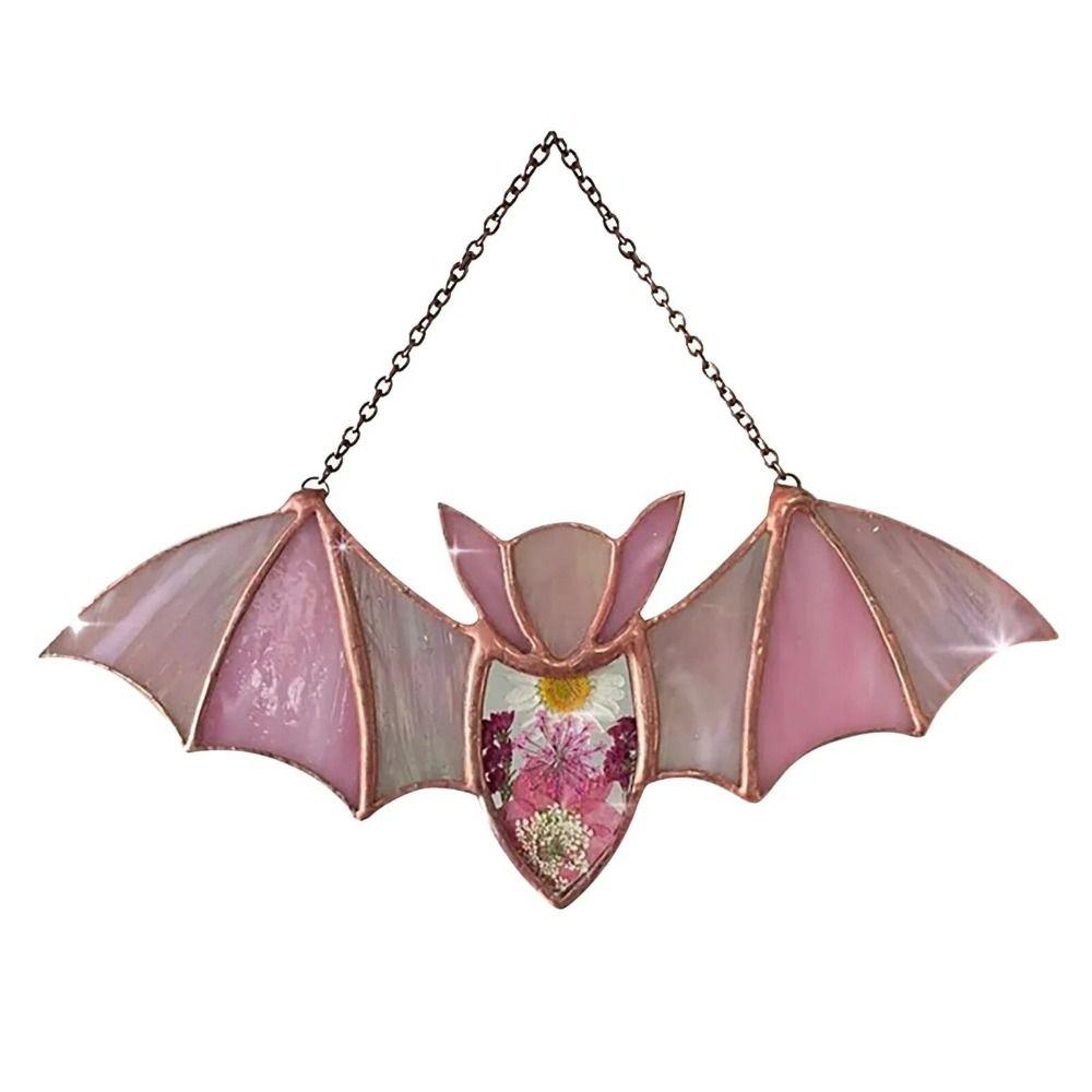 Wall Art Halloween Acrylic Bat Bat Shaped Wall Hanging Bat Halloween Bat Pendant  Window Hanging