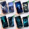 Starry Animal Wolf Case For Samsung Galaxy S23 S21 S22 Ultra Plus Note 10 20 S8 S9 S10 Plus S20 FE Cover Case