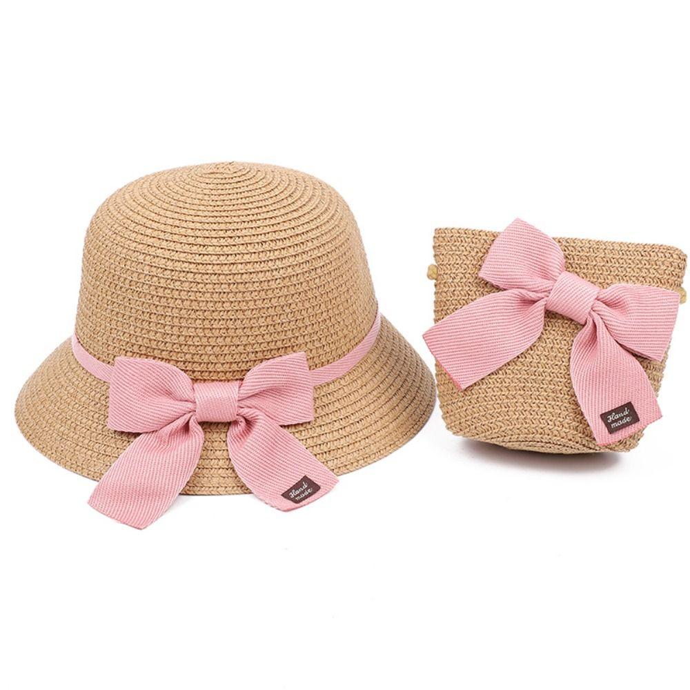 Для защиты от солнца для детей 2-6 лет, детская дорожная шляпа от солнца, шляпа рыбака, пляжные шляпы, сумка через плечо