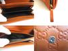 Authentic GUCCI Interlocking G Red Brown Leather Bifold Long Flap Wallet #a661  Open box