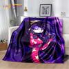 2025 H-Helluva Boss Blitzo Cartoon Soft Blanket, Soft Throw Blanket для дома, спальни, кровати, дивана, пикника, дорожного чехла, подарка ребенку