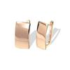 Fashion 18k Rose Gold Plated Latest Stylish Copper Zircon Earrings for Women and Girls