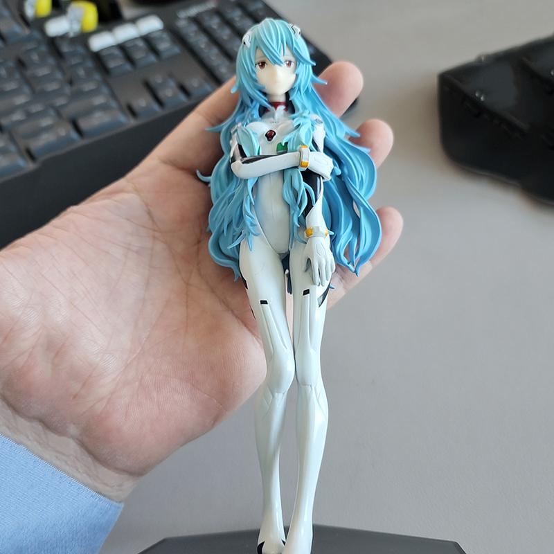 NEON GENESIS EVANGELION Аниме-фигурка Ayanami Rei с длинными волосами, коллекционная экшн-фигурка