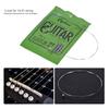 Orphee TX-1 Single String Replacement for Acoustic Folk Guitar 1st E-String (.010) 10-Pack High-carb