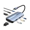 Station d'accueil LEOTEC 7EN1 1USB-C PD100 1USB3 0 1USB-C 1USB2 0 1HDMI