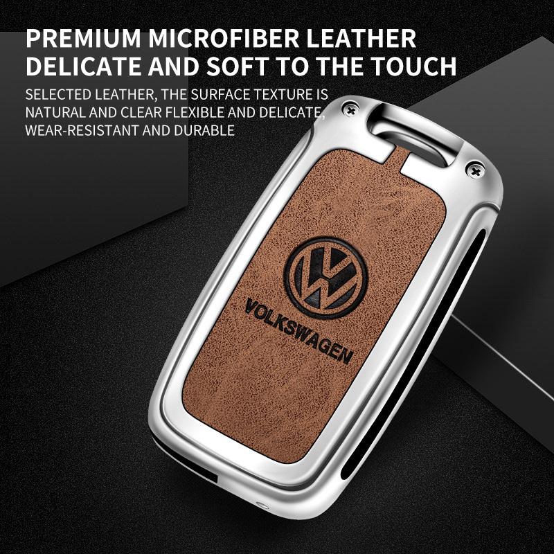 For VW Car Key Cover Fob Case Shell Bag Accessories For Volkswagen VW Polo Tiguan Golf Jetta Beetle Eos Scirocco Up Transporte
