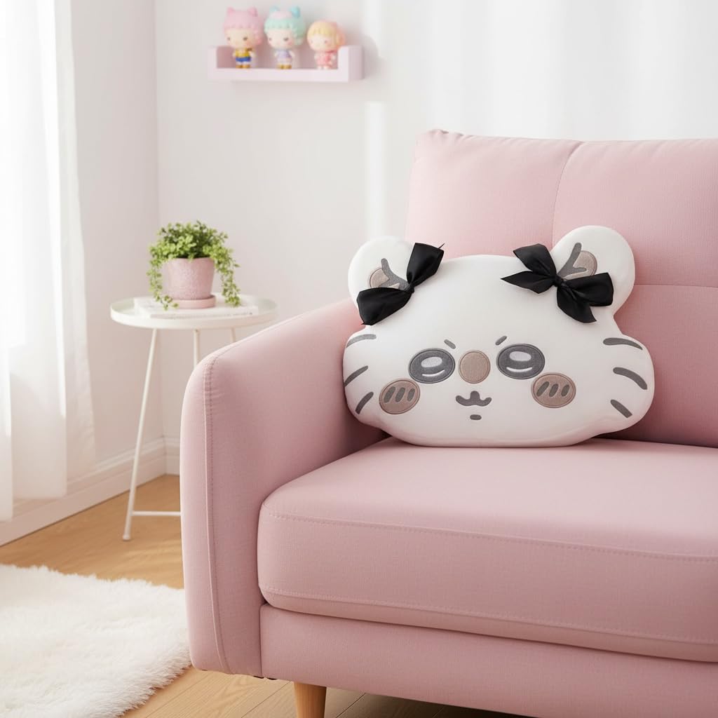 ChiiKawa (Flying Squirrel) Memory Foam Cushion - Ribbon - Approx. 43cm, Unused, Official Prize, Amusement Prize