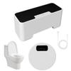 Low Noise Automatic Toilet Flush Sensor Type-C Rechargeable Automatic Flush Button  Bathroom