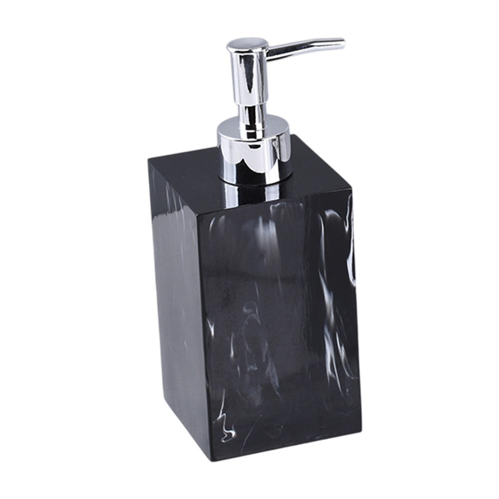 Nordic Style Resin Soap Dispenser 500ml Refillable Pump Bottle For Hand Wash Shampoo Body Wash