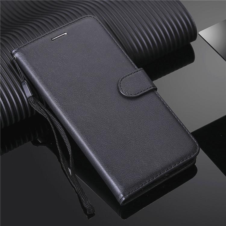 J1 J2 J3 J5 J7 A3 A5 2016 2017 Простой кожаный чехол-бумажник для Coque Samsung Galaxy J4 J6 + A6 A7 A8 A9 2018 Чехол-книжка с подставкой