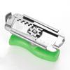 Arthritis Jar Opener Stainless Steel Lid Remover Gear Design Ergonomic Can Opener for Lids 1" to 4" Grip Easy Twist