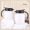 1000ML Matte Black 316 Stainless Steel Insulated Tea Thermos