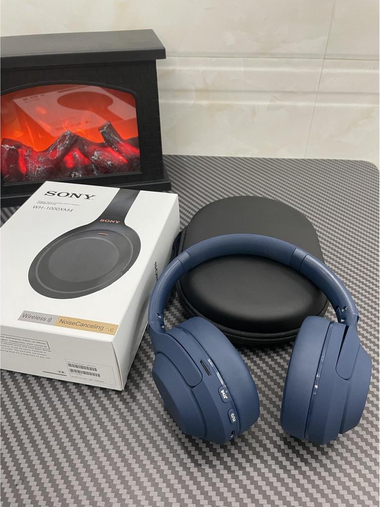 Беспроводные наушники с шумоподавлением over-ear Bluetooth XM4 для устройств Sony, Android, Apple