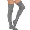 Women's Thigh High Socks Over the Knee Cable Knit Boot Socks, Long Warm Fashion Leg Warmers Winter