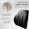 Memory Foam Car Neck Cushion Protective Lumbar Back Support Breathable Universal Car Headrest Pillow Car Supplies