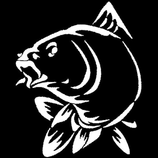 Водонепроницаемые наклейки для рыбалки на карпа, наклейки для автомобиля, каяка, лодки, украшения