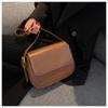Advanced Texture Retro Small Saddle Bag Women 2024 New Popular All-Match Messenger Bag Fashion Underarm Bags Square Sling Bag