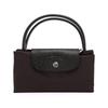 Longchamp Сумка-шоппер Le Pliage Green из переработанного холста, маленькая, женская, цвет мокко 1621919002