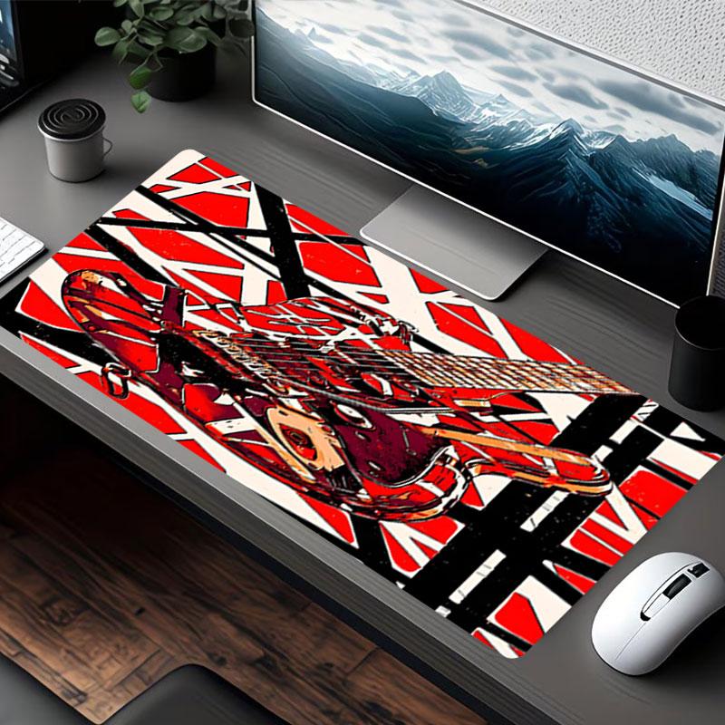 Fender Print Mouse Pad, for Keyboard Pad Laptop PC Mat for Office Home Use, Desk Decor, Perfect Birthday Gift for Gamers