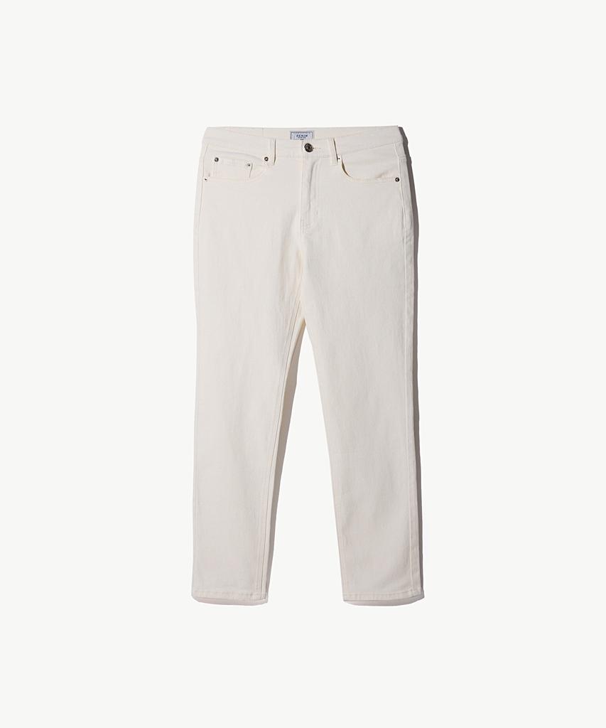 STCO Diems Basic Washed Denim Pants Ivory (Tapered Fit)_Ddmwz04Csi