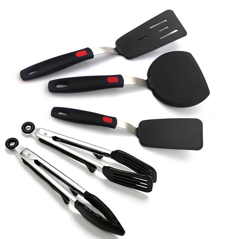 Heat Resistant Heat‑Proof Silicone Fish Spatula Non‑Stick Pan Special Steak Turner Food Grade Silicone Cooking Shovel
