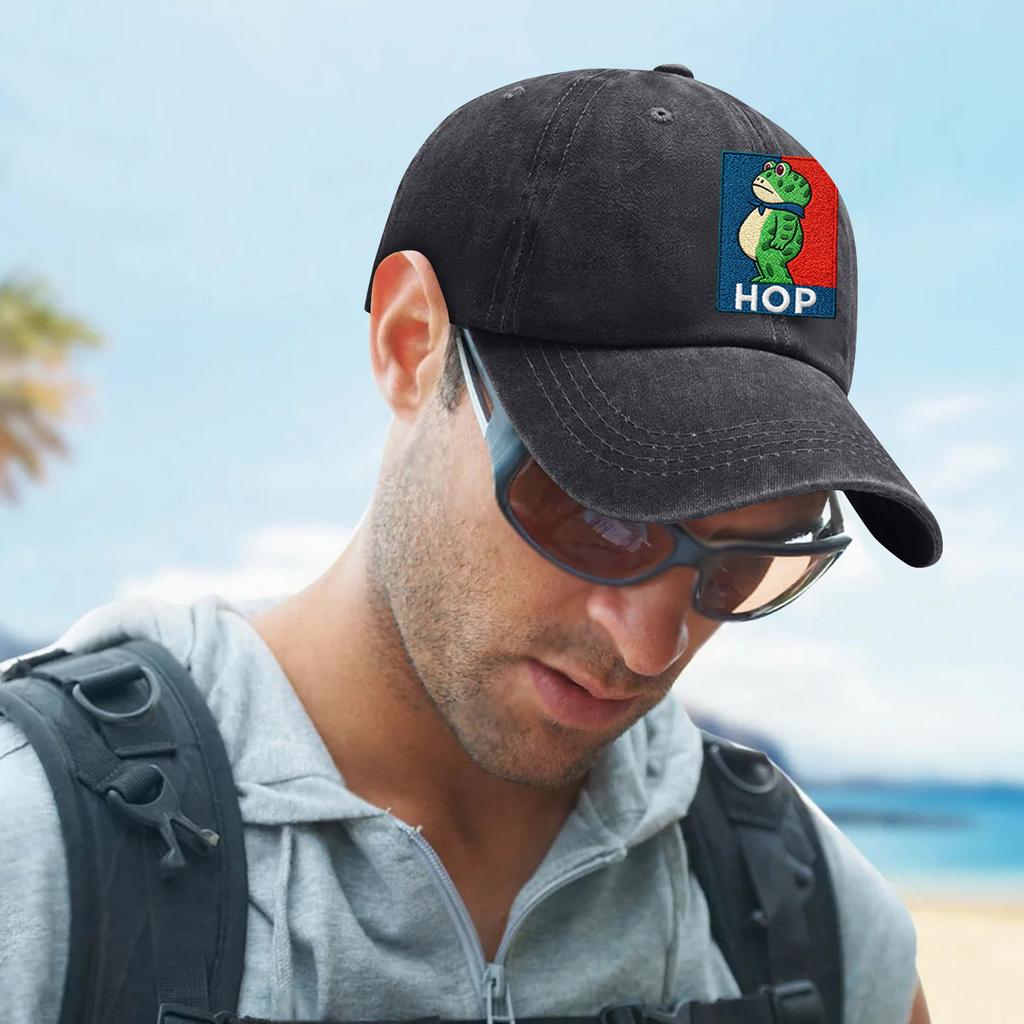 Fashionable Print Men's And Women's Adjustable Baseball Caps