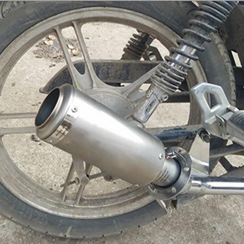 Slip On Exhaust Мотоциклетная нержавеющая сталь Slip-On Exhaust 51 мм/60 мм Универсальная замена выхлопной трубы для мотоцикла Dirt Bike Street